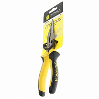 Тонкогубцы с кусачками прямые 8" ЭВРИКА 1/6/60